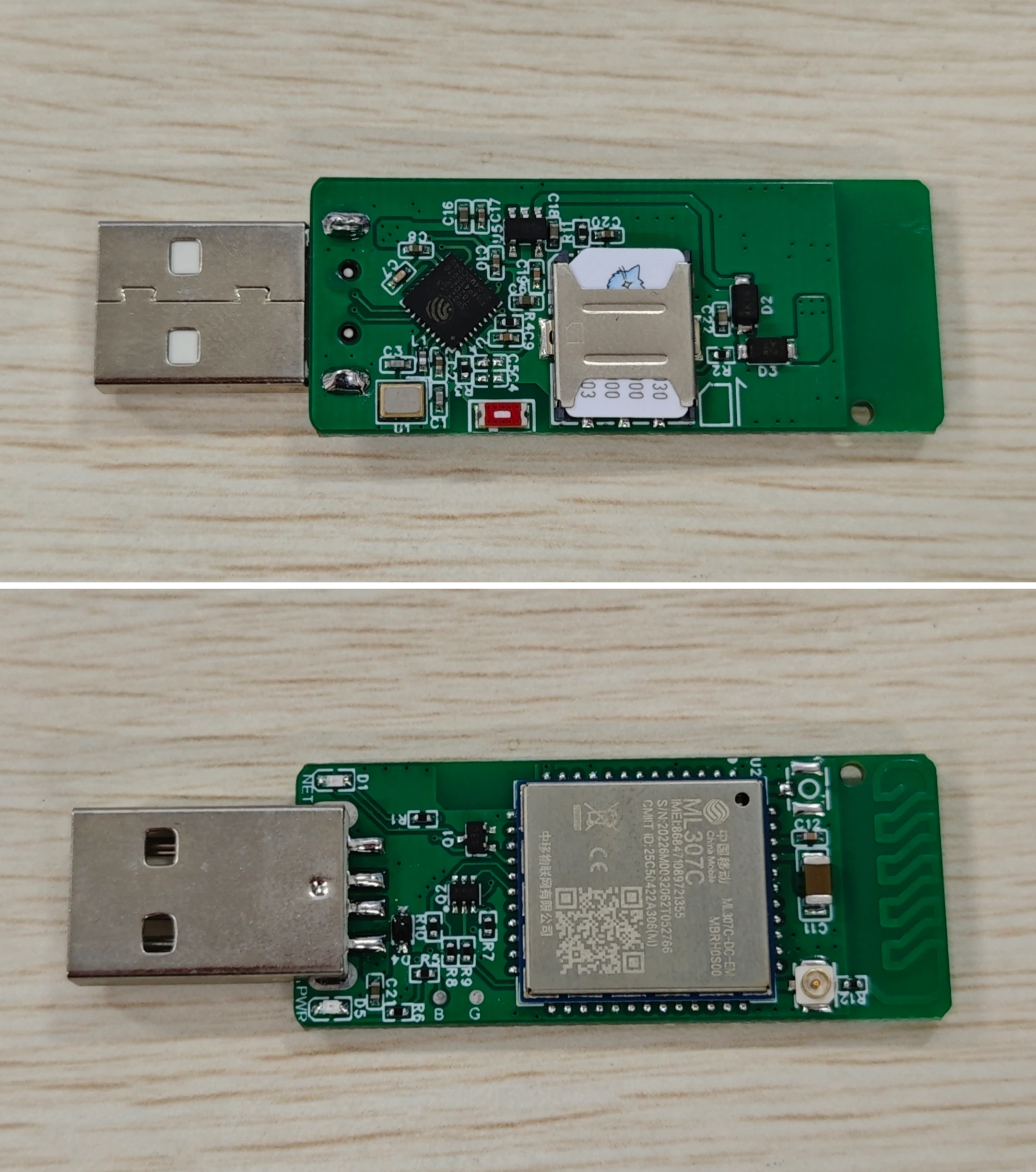 esp32+ml307